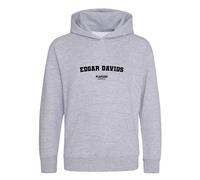 Edgar Davids Kids Hoodie - Gray / 9-11 years