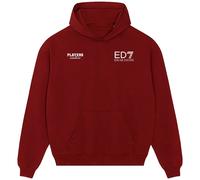 Edgar Davids Logo Men's Hoodie - Red / 3XL