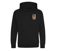 Edgar Davids World Cup Sticker Kids Hoodie - Black / 9-11 years