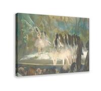 Edgar Degas Ballet at The Paris Opera 1877 Canvas Art Poster And Wall Art Picture Print Modern Family Bedroom Decor 16x24inch(40x60cm)