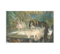 Edgar Degas Ballet at The Paris Opera 1877 Canvas Art Poster And Wall Art Picture Print Modern Family Bedroom Decor 12x18inch(30x45cm)