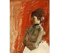 Edgar Degas Ballet Dancer With Arms Crossed Art Print Canvas Premium Wall Decor Poster Mural