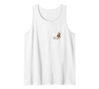 Edgar Degas Classic Horse Riding Painting Graphic Tank Top