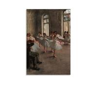 Edgar Degas Creative Waterproof Decorative Paintings Free of Framing Directly Pasted with Moisture-proof And Anti Fouling Materials Living Room Bedroom Hanging Paintings Artistic Sense Home GiftsUnfra
