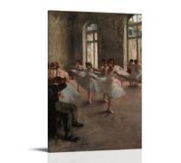 Edgar Degas Creative Waterproof Decorative Paintings Free of Framing Directly Pasted with Moisture-proof And Anti Fouling Materials Living Room Bedroom Hanging Paintings Artistic Sense Home GiftsFrame