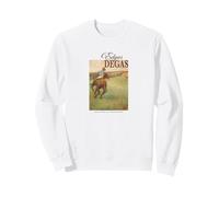 Edgar Degas Jockey on Chestnut Horse Classic Painting Sweatshirt