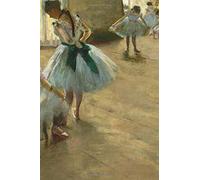Edgar Degas Journal #6: The Dance Lesson Edgar Degas Notebook Journal To Write In 6x9" 150 Lined Pages - Cool Artist Gifts