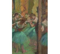 Edgar Degas Journal #9: Dancers, Pink and Green by Edgar Degas Notebook Journal To Write In 6x9" 150 Lined Pages - Cool Artist Gifts
