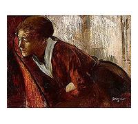 Edgar Degas Melancholy Art Print Canvas Premium Wall Decor Poster Mural