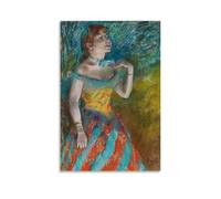 Edgar Degas Painter's《The Singer in Green Picture Canvas Wall Paint Arts Decor Modern Home Artworks 24x36inch(60x90cm)