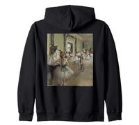 Edgar Degas The Dance Class Zip Hoodie