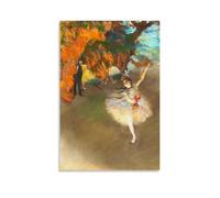 Edgar Degas-The Star1 Classic Masterpiece Poster Home Decor Wall Art Hanging Picture Print Bedroom Decorative Paintings Room Aesthetic 16x24inch(40x60cm)