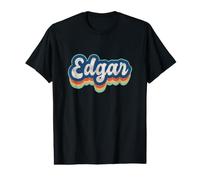 Edgar First Name Boy Vintage Style 70s 80s Personalized Value Graphic T-Shirt