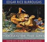 Edgar Rice Burroughs Tarzan of the Apes (Esprios Classics) Paperback Book Edgar Rice Burroughs Multicolor