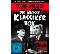 Edgar Wallace Collecion - 4-DVD Set ( The Door with Seven Locks / The Ringer / Mystery Liner / Moonrise / The Man in the Back Seat / Solo for Sparrow / Accused of Murder / Die toten Augen von Lon