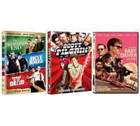Edgar Wright: Complete 5 Movies DVD Collection (Hot Fuzz / Shaun of the Dead / Scott Pilgrim and More)