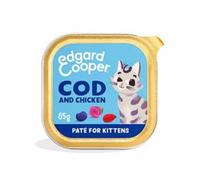 Edgard and Cooper Edgard & Cooper Cat Wet Food - Kitten Pate - Cod & Chicken 85g