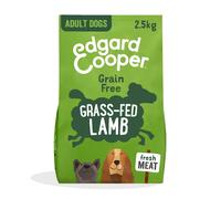 Edgard and Cooper Fresh Grass-Fed Lamb Adult Dog Dry Food - 2.5kg