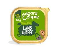 Edgard and Cooper Lamb & Beef Carrot Beetroot & Apple Tray for Dogs 150g