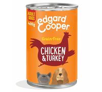 Edgard and Cooper Wet Dog Food Chicken & Turkey 400g (Pack of 6)