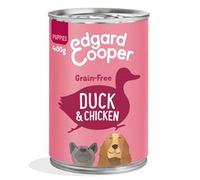 Edgard & Cooper Fabulous Duck & Chicken for Puppies 400g (Pack of 6)