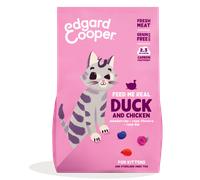 EDGARD & COOPER Cat Kitten Duck and Chicken Dry Food | Size: 2kg