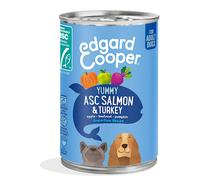 EDGARD & COOPER Dog ASC Salmon and Turkey Dog Food | Size: 400g