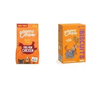 Edgard & Cooper Dog Dry Food Chicken Grain Free 12kg + Chicken Dog Biscuits 1x400g - Kibble & Treats Bundle