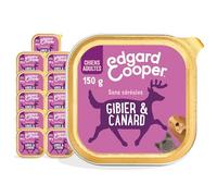 Edgard & Cooper Dog Food (Game & Duck, 150g x 11), Grain Free, Fresh Meat and Quality Protein, Real Ingredients for Dogs, Hypoallergenic, No Added Sugars