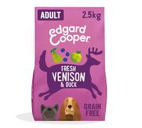 Edgard and Cooper Dry Dog Food Fresh Venison & Free-Run Duck 2.5kg