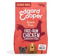 Edgard & Cooper Free Run Chicken and Norwegian Salmon with Broccoli and Blueberry for Senior Dogs