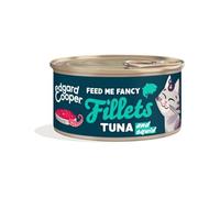 Edgard&Cooper Fresh Tuna and Squid - Fillets wet cat food for all life stages (Complementary Food) 70g (pack of 8)