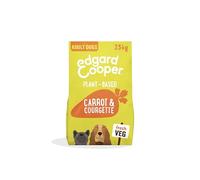 Edgard Cooper Grain Free Dog Food Dry, 100% Plant-Based CarrotCourgette 2.5kg, Natural Kibble Dry Dog Food for Adult Dogs, Vegan Protein, Hypoallergenic, No Added Sugar