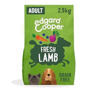 Edgard Cooper Adult Dry Dog Food - (Lamb 2.5kg), Grain & Gluten Free, Hypoallergenic, Natural Ingredients & fresh meat, full of essential amino acids for healthy insides