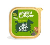 Edgard and Cooper Irresistible Lamb and Beef Adult Dog Wet Food Trays - 150g