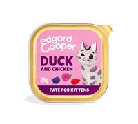 Edgard & Cooper Kitten Pate Duck & Chicken Wet Cat Food - 16 x 85g