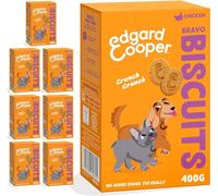 Edgard Cooper Natural Dog Treats - Chicken Bravo Biscuits - (7 x 400g box), Grain Free, High in Protein & fresh meat, full of essential amino acids for healthy insides