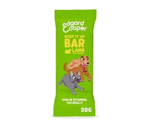 Edgard Cooper Natural Dog Treats, Lamb and Turkey Keep It Up Bar, x 30g bar, Grain Free, High in Protein fresh meat, full of essential amino acids for healthy insides