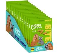 Edgard Cooper Natural Dog Treats - Lamb and Turkey Top Dog Bites (Small) - (15 x 50g bag), Grain Free, High in Protein & fresh meat, full of essential amino acids for healthy insides