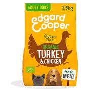 Edgard and Cooper Organic Turkey and Chicken Adult Dog Dry Food - 2.5kg
