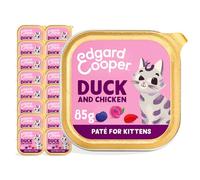 Edgard and Cooper Feed Me Real Cod and Chicken Paté for Kittens - 85g Tray
