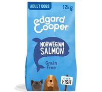 Edgard Cooper Puppy Grain Free Dog Food Dry,Salmon Turkey 2,5kg, Natural Kibble for Puppies, Fresh Meat, High in Protein, Hypoallergenic, No Added Sugar