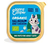 Edgard & Cooper Salmon and Chicken Pate for Adult Cats - 85g