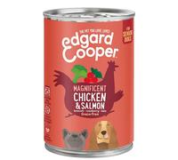 Edgard & Cooper Senior Chicken & Salmon with Broccoli, Cranberry & Kale for Dogs - Size: 400g