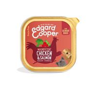 Edgard & Cooper Senior Grain-Free Chicken & Salmon Wet Dog Trays - 11 x 150g