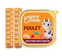 Edgard & Cooper Sterilized Adult Cat Food, Chicken 16 x 85 g, Wet Food Grain Free Natural Ingredients, High in Protein, No Added Sugars