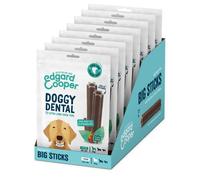 Edgard and Cooper Doggy Dental Strawberry and Mint For Large Dogs - Pack of 7