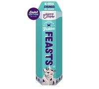 Edgard Cooper Wet Cat Food Chunks, Festive Feast, Multipack Venison, Chicken and Turkey, 6 x 85g cup, Cereal Free Gluten Free, High Protein Natural Ingredients