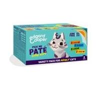 Edgard & Cooper Wet Cat Food pouches Natural Fresh Meat Pate tins tray - Multipack 85g (Pack of 8) - Tasty nutritious offal, Healthy Ingredients, Adult indoor and outdoor cats