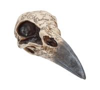 Nemesis Now Edgar's Raven Skull Figurine 25cm Ivory